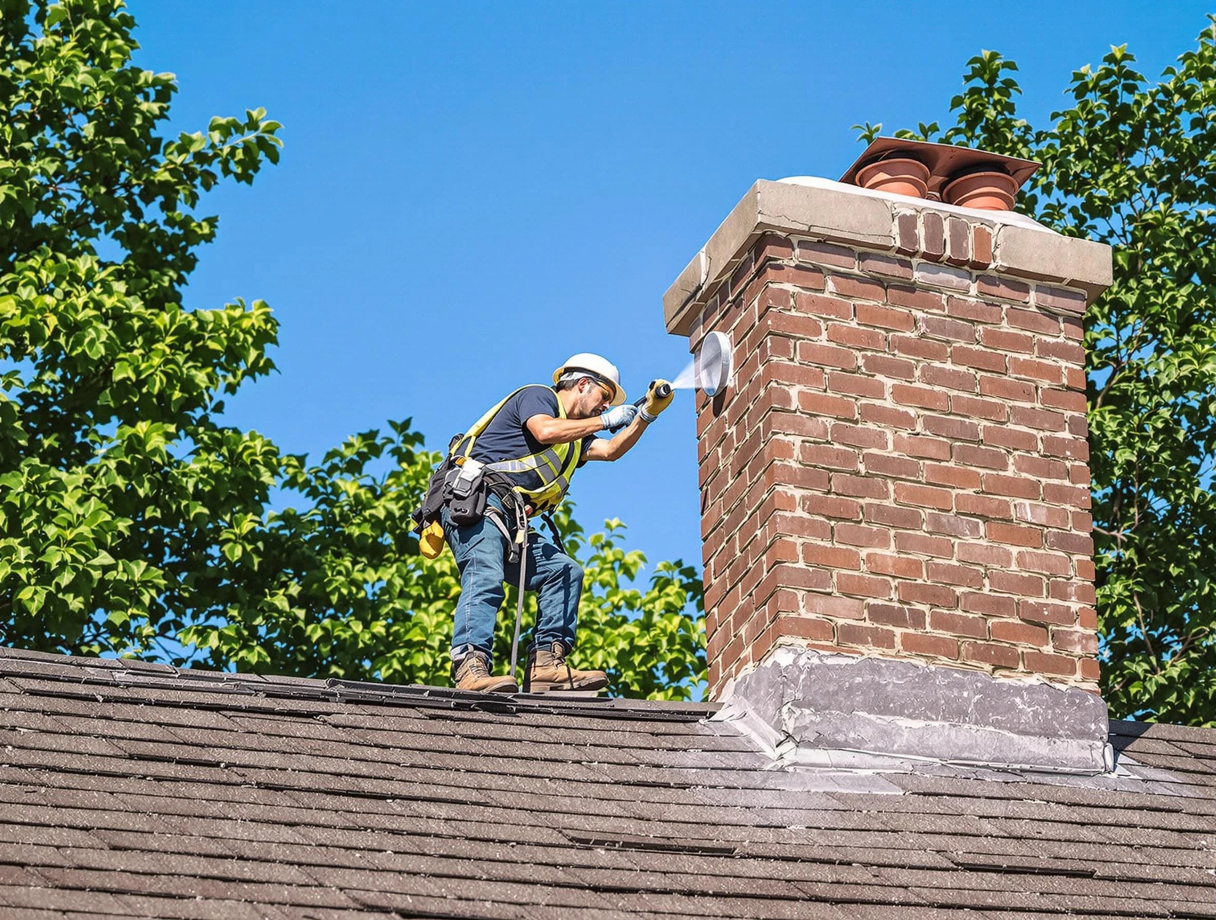 Bosque Farms Chimney Sweep performing an inspection with advanced tools in Bosque Farms, NM