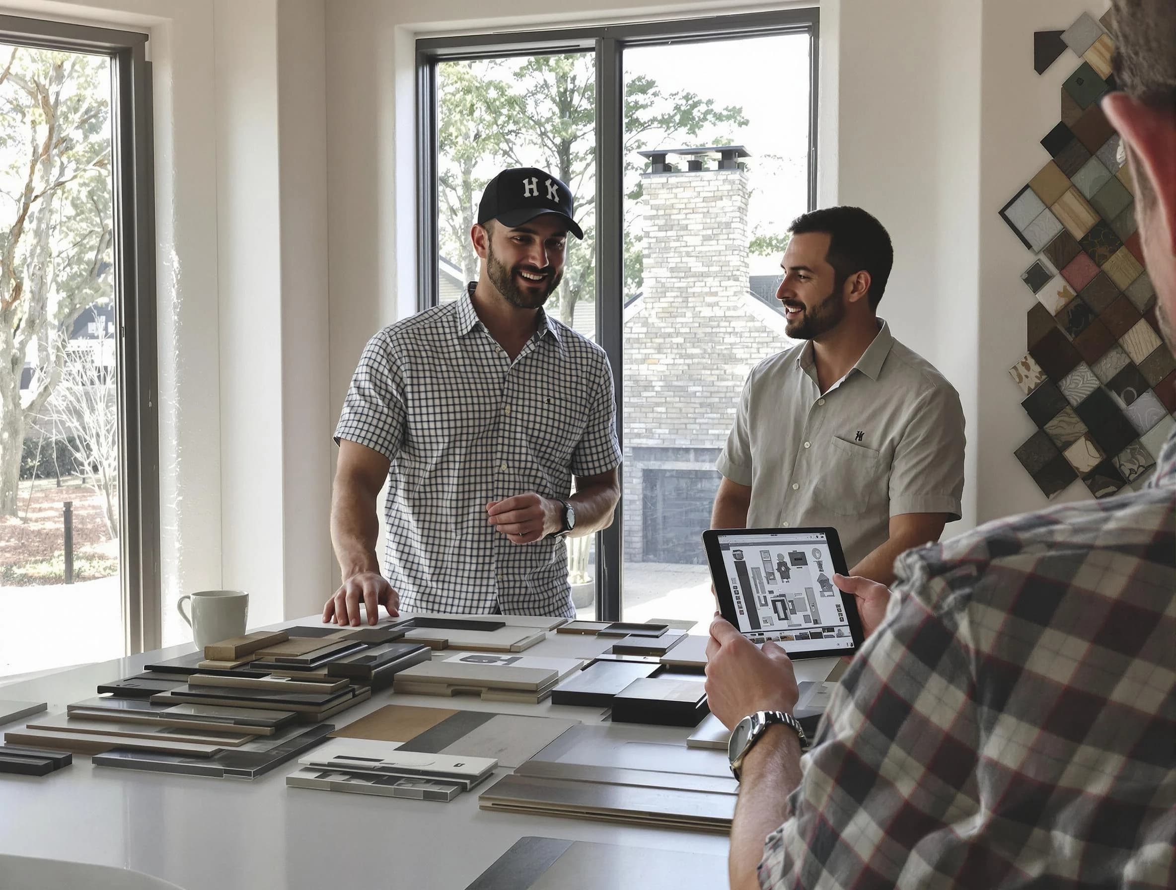 Bosque Farms Chimney Sweep remodeling a chimney and fireplace in Bosque Farms, NM