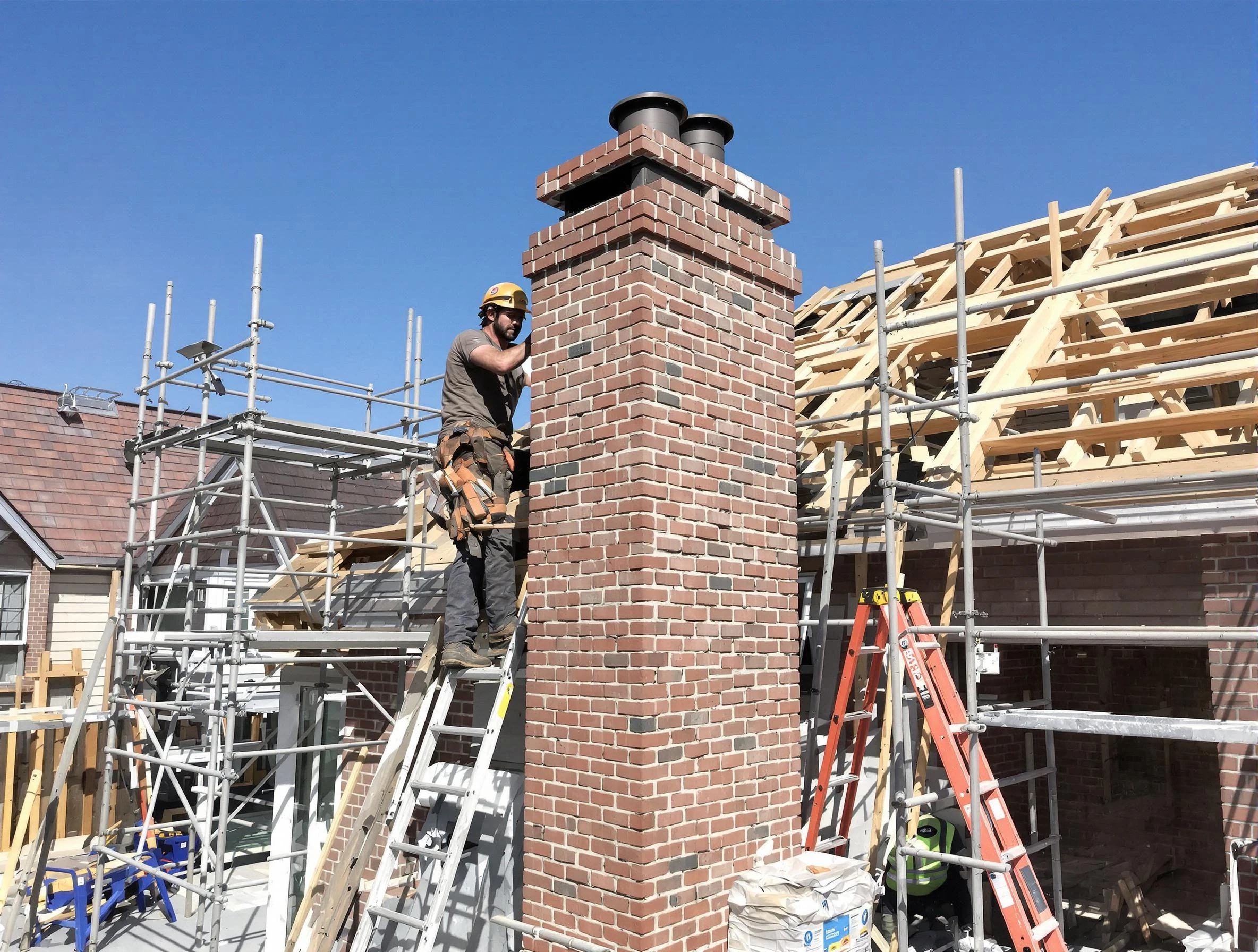 New chimney installation completed by Bosque Farms Chimney Sweep in Bosque Farms, NM